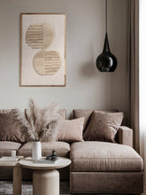 Load image into Gallery viewer, Aspen Tufted Textile Wall Art — Rounded Form