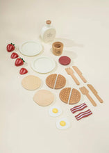 Load image into Gallery viewer, Wooden Brunch Playset