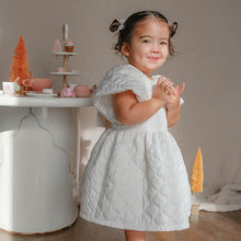 Load image into Gallery viewer, Ella Quilted Puff Sleeve Dress