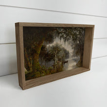 Load image into Gallery viewer, Louisiana Mossy Tree Canvas Framed Art
