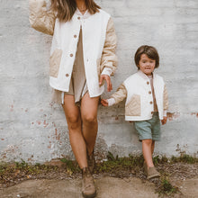 Load image into Gallery viewer, Mama &amp; Mini Matching Waffle Bomber Jacket
