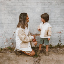 Load image into Gallery viewer, Mama &amp; Mini Matching Waffle Bomber Jacket
