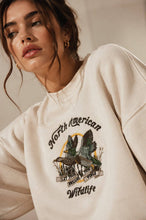 Load image into Gallery viewer, North American Wildlife Embroidered Duck Sweatshirt
