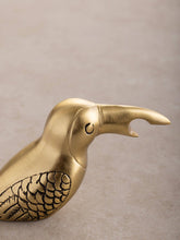 Load image into Gallery viewer, Goldie Bird Brass Bottle Opener
