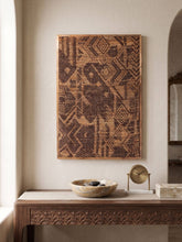 Load image into Gallery viewer, Madagascar Jacquard-Woven Jute Wall Art — Style One
