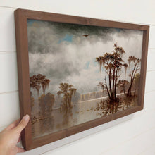 Load image into Gallery viewer, Louisiana Bayou Canvas Framed Art
