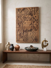 Load image into Gallery viewer, Madagascar Jacquard-Woven Jute Wall Art — Style Two
