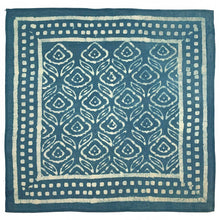Load image into Gallery viewer, Indigo Vintage Dyed Bandana
