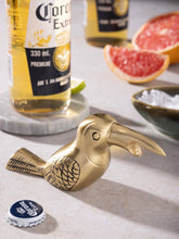 Load image into Gallery viewer, Goldie Bird Brass Bottle Opener
