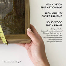 Load image into Gallery viewer, Louisiana Mossy Tree Canvas Framed Art
