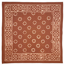 Load image into Gallery viewer, Vintage Earthy Tone Dyed Bandana
