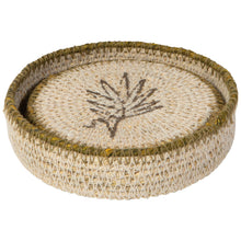 Load image into Gallery viewer, Sylvan Seagrass Coasters Set of 4
